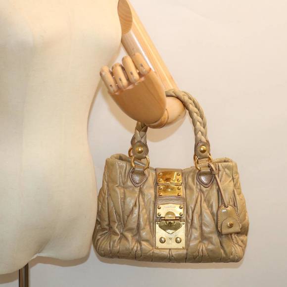 MIU MIU Matelasse Handbag - Picture 7 of 16